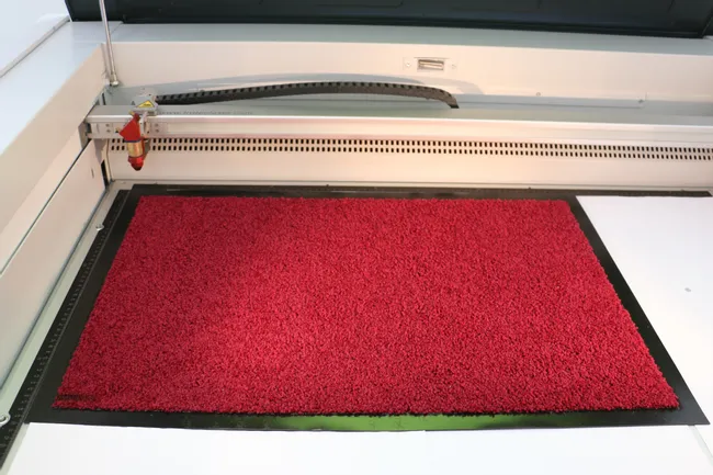 laser-engraving-textiles-door-mat